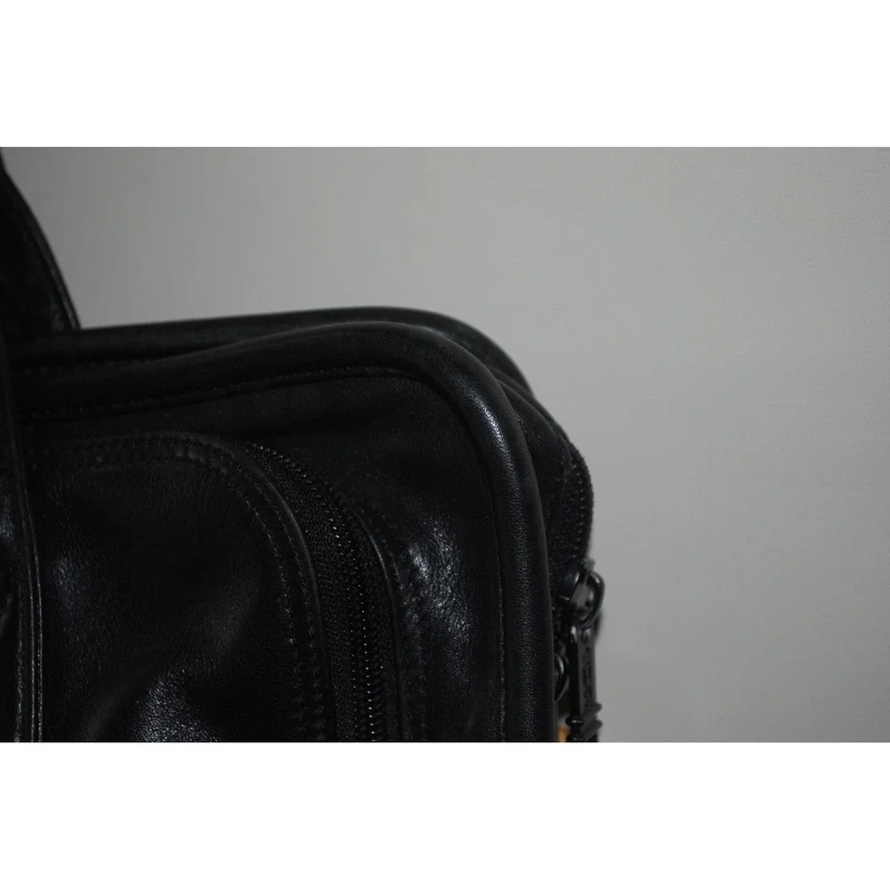Vintage TUMI Original Alpha Slim Portfolio Handbag Black – Monogram PRW
